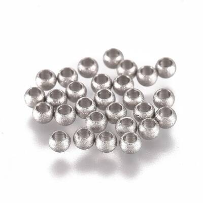 Tarnish Resistant 304 Stainless Steel Beads