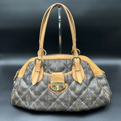 Pre-owned Louis Vuitton leather Bowling bag Monogram Etoile Bowling Bag