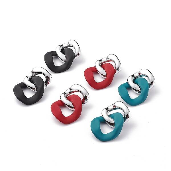Acrylic Stud Earrings