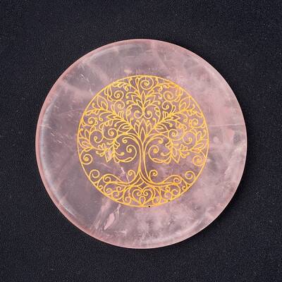 Natural Rose Quartz Display Decorations