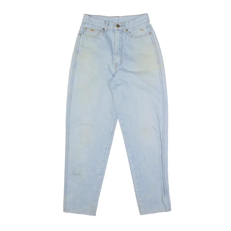 PUMA Jeans Blue Denim Regular Tapered Mens W24 L26