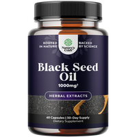 Nature's Craft Black Seed Oil Supplement - Hair Growth Immune Support Joint Health and Digestion Healthcare Fitness