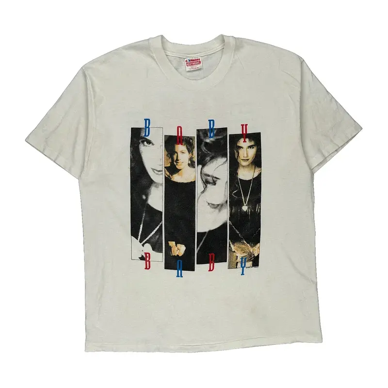 1991 Amy Grant Baby Baby Hanes Band T-Shirt - XL White Cotton