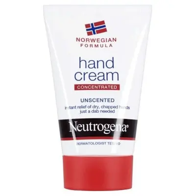 Neutrogena Unscented Concentrated Hand Cream Red Version 50 Ml