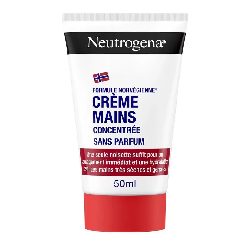 Neutrogena Unscented Concentrated Hand Cream Red Version 50 Ml