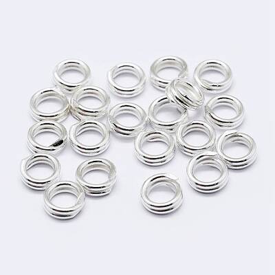 925 Sterling Silver Split Jump Rings