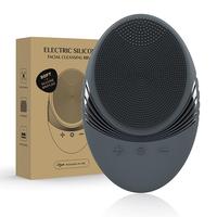 Electric Silicone Facial Cleansing Brush, USB Rechargeable Facial Massager, Facial Skin Care Tool for Men, Personal Care Appl...