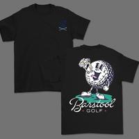 Barstool Golf Graphic Shirt, Vintage Cotton Apparel for Men and Women, Trendy Golf Gift, Golf Ball Design Casual Fabric Mensw...