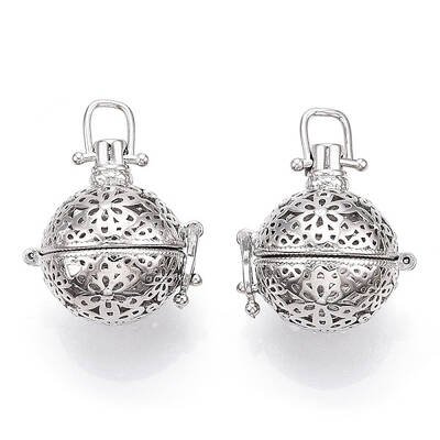 Brass Cage Pendants
