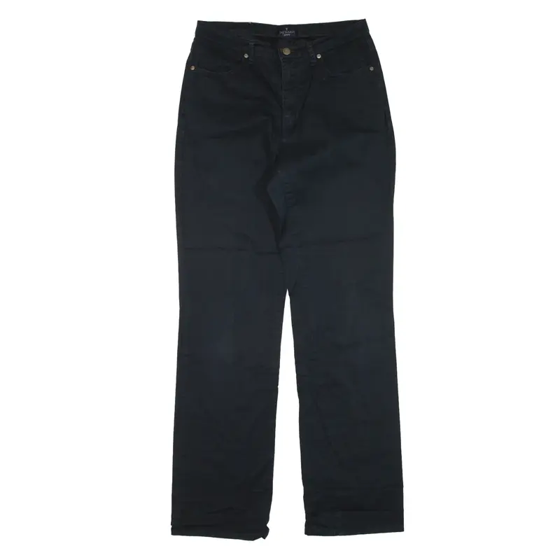 TRUSSARDI Trousers Black Relaxed Bootcut Mens W31 L31