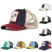 Animal Baseball Cap Viral Trending 2025 Fashion Summer Unisex Adjustable Snapback Trucker Hat Cartoon Embroidery Mesh Dad Hat...