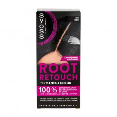 Syoss Root Retouch Permanent Color Black