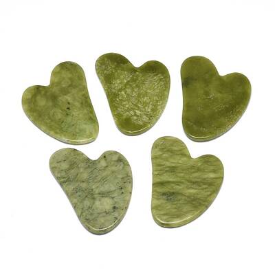 Natural Chinese Jade Gua Sha Boards