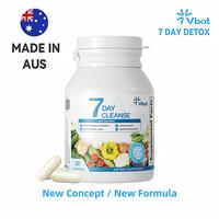Vbot-Cleanse | Purify | Detox - Pure Herbal Extracts - Senna Leaf Extract | Aloe Vera Leaf | Psyllium Husk Powder - Potent 7-...