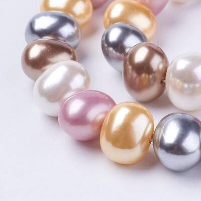 Shell Pearl Beads Strands