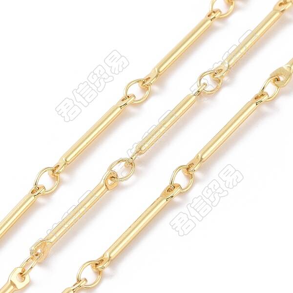 Brass Bar Link Chains