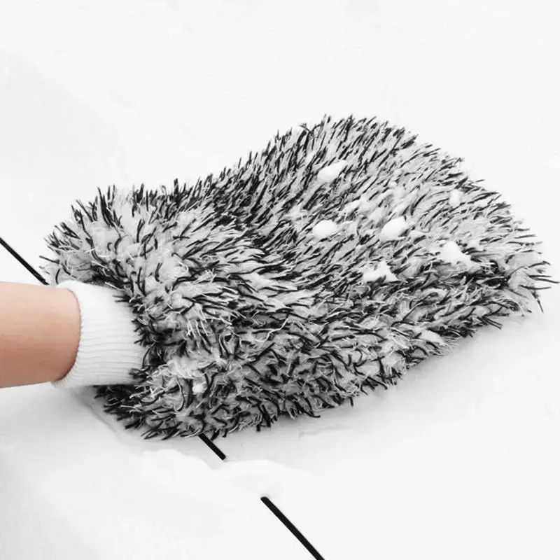 Car Cleaning Glove, Portable Washing Tool, Microfiber Cleaning Cloths, Automotive Drying Microfiber Towel, Portable Cleaning ...
