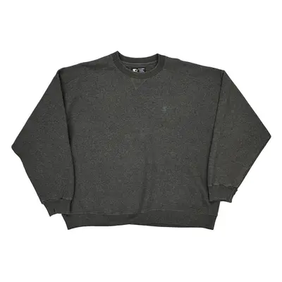 Starter Sweatshirt - XL Grey Cotton Blend