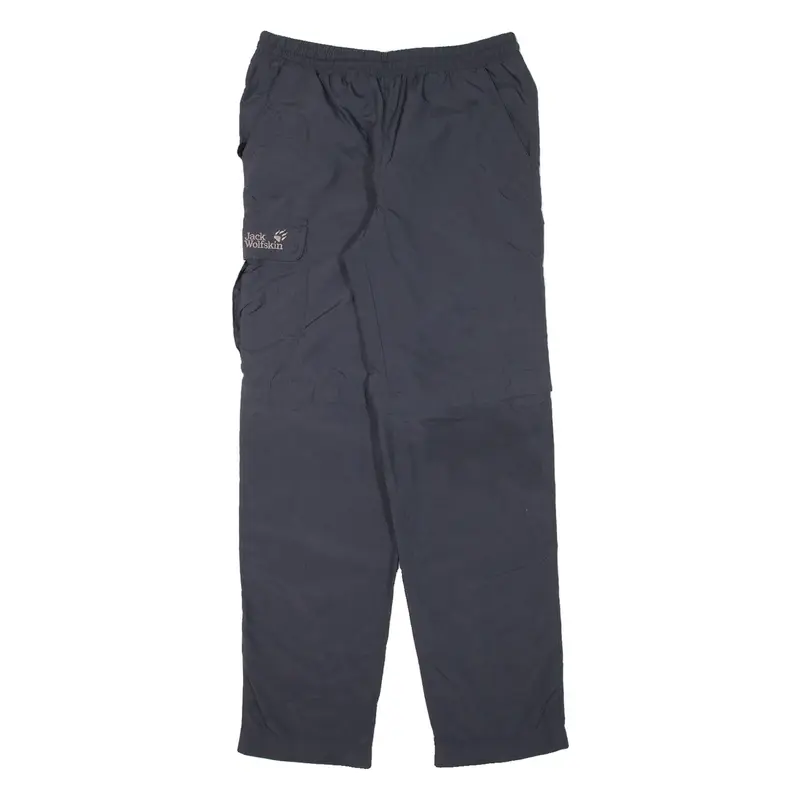 JACK WOLFSKIN Outdoor Boys Trousers Blue Regular Tapered W26 L28