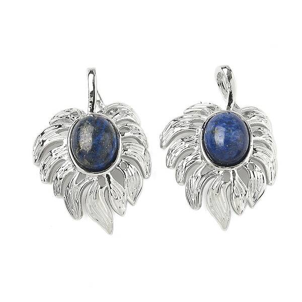 Dyed Natural Lapis Lazuli Pendants