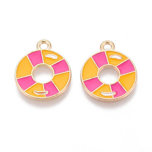 Alloy Enamel Pendants