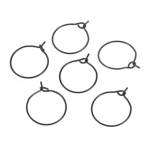 316L Surgical Stainless Steel Hoop Earring Findings