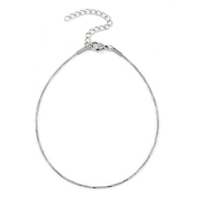 304 Stainless Steel Snake Chain Anklets