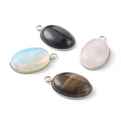 Natural & Synthetic Gemstone Pendants
