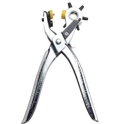 Staninless Steel 3-In-1 Grommet Eyelet Pliers Tool