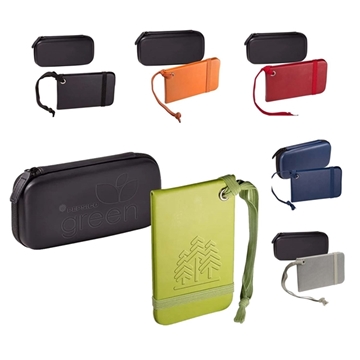 25 Promotional Leeman Tuscany Luggage Tags Set In A Case - Faux ...