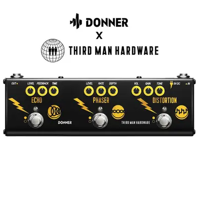 Donner Triple Threat Guitar Effect Pedal