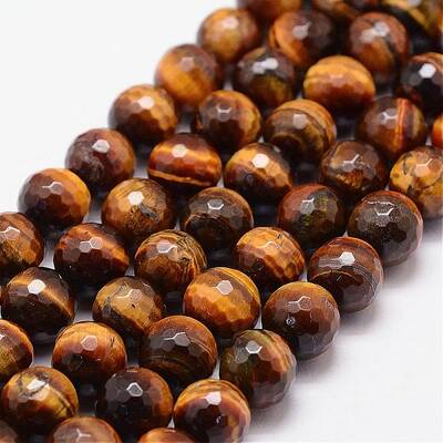 Natural Tiger Eye Beads Strands