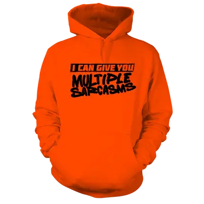 Multiple Sarcasms - Safety Yellow Hoodie