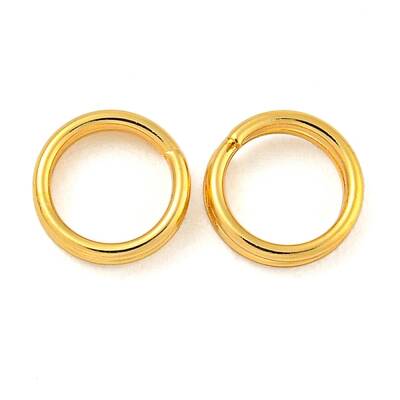 Brass Split Rings