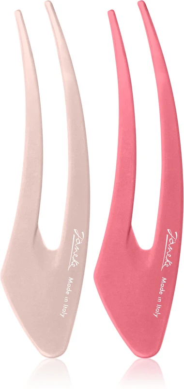 Janeke Pink Hair Clips 2X15cm