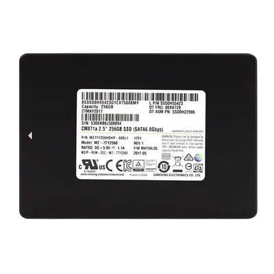 00XK720 Lenovo 256GB SATA 6Gb/s 2.5-Inch Solid State Drive
