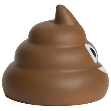 150 Customized Poo Emoji Stress Reliever - Squeezable