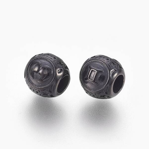 316 Surgical Stainless Steel European Beads