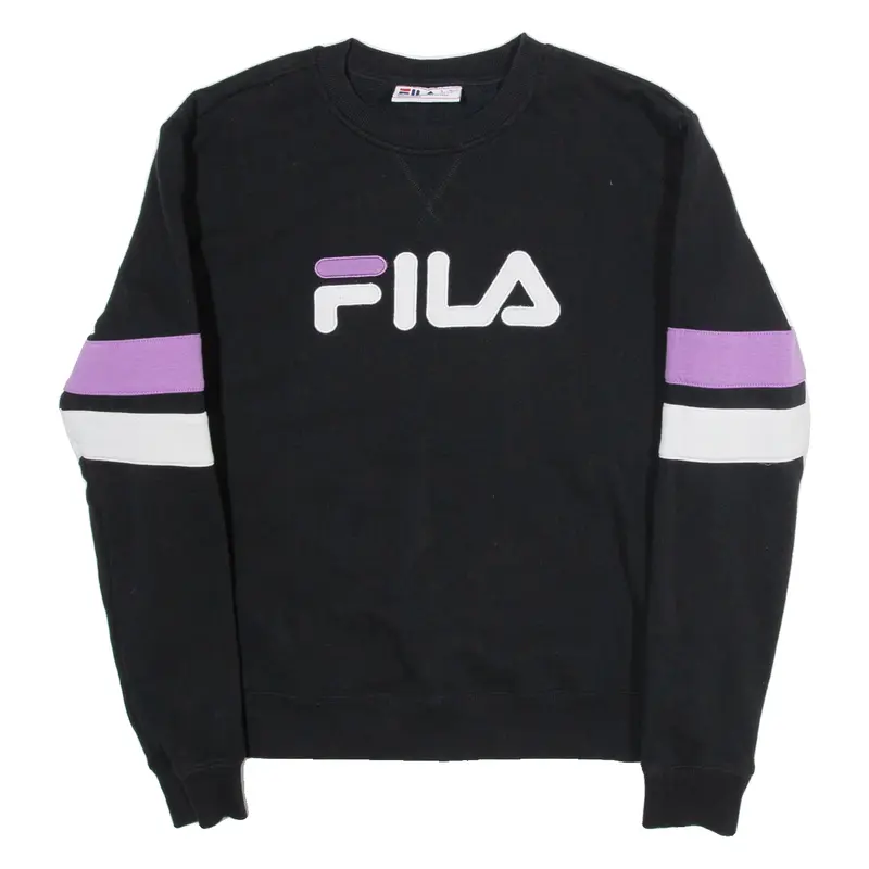 FILA Womens Sweatshirt Black L