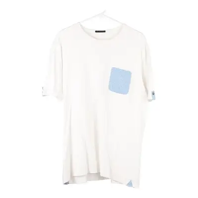 Sisley T-Shirt - XL White Cotton