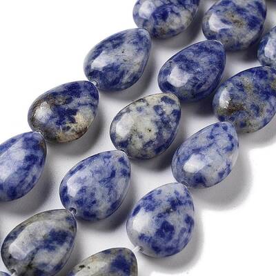 Natural Blue Spot Jasper Beads Strands
