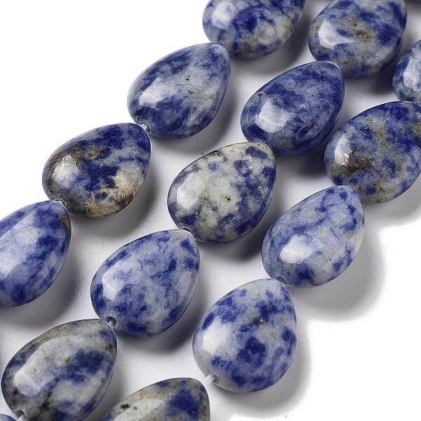 Natural Blue Spot Jasper Beads Strands