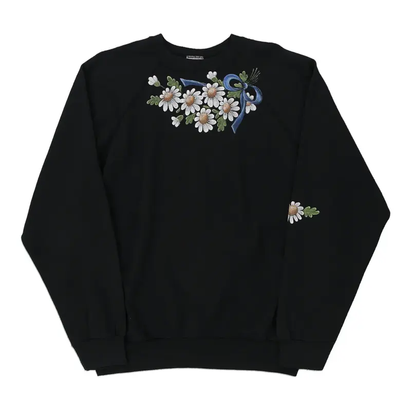 Tultex Sweatshirt - XL Black Cotton