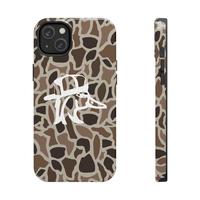 Old School Camo, "Redneck Duck" Tough Phone Cases, Gifts for Him, Hunting, Duck Hunting Tough 2-piece Phone Case iP...