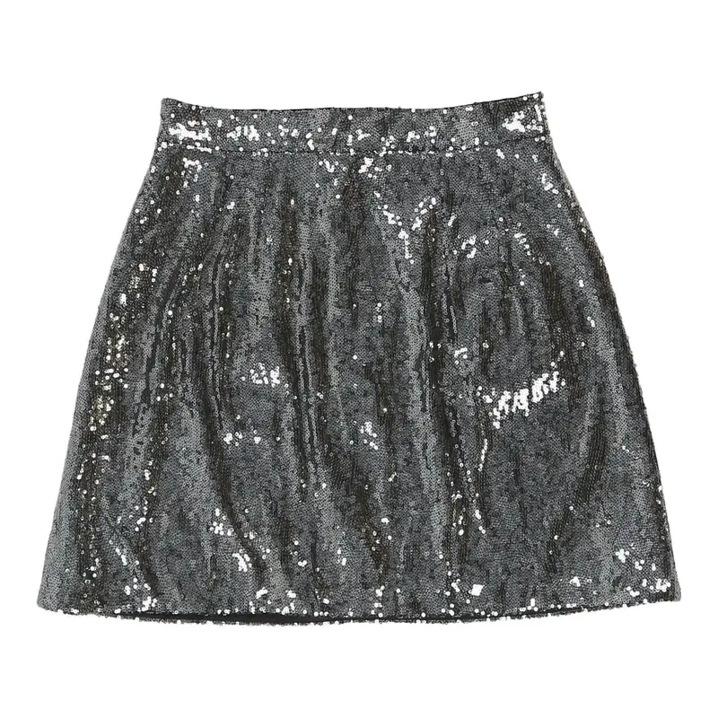 Dolce & Gabbana Skirt - 27W UK 8 Silver Polyester | Size: UK 8