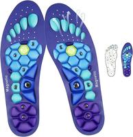 Magnetic Acupressure Insoles Comfortable Massage for Adults Women Men All Seasons Universal Design Foot Care High Arch Shock ...
