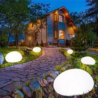 Solar Powered Stone Garden Light, LED Courtyard & Lawn Decoration Light, Outdoor Lighting for Garden, Patio, Yard, Lawn, Lamp...