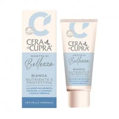 Cera di cupra Beauty Recipe White Face Cream Nourishing And Protective For Normal Skin Tube 75 Ml