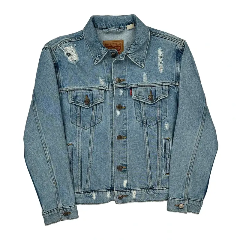 Levis Denim Jacket - Medium Blue Cotton