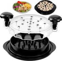 Large Chicken Breast Shredder Tool, Transparent Lid Meat Grinder, Anti - Slip Strip, Ergonomic Handle, BPA Free, Perfect Uten...